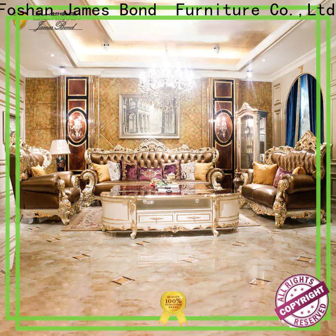 James Bond living white traditional sofa factory for hotel