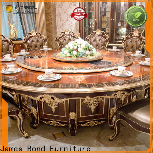 James Bond Top traditional dining table designs manufacturers for villa