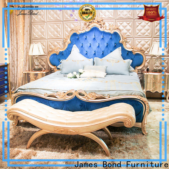 James Bond New beautiful bedroom furniture manufacturers for villa