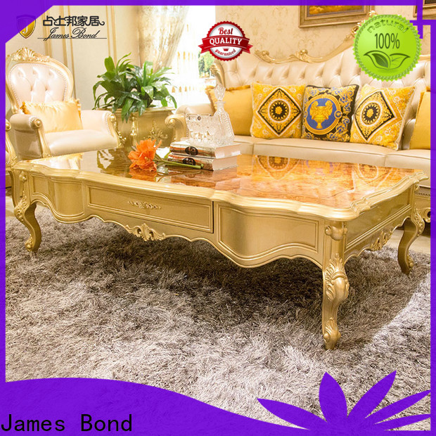 James Bond wood traditional coffee table for business for guest room