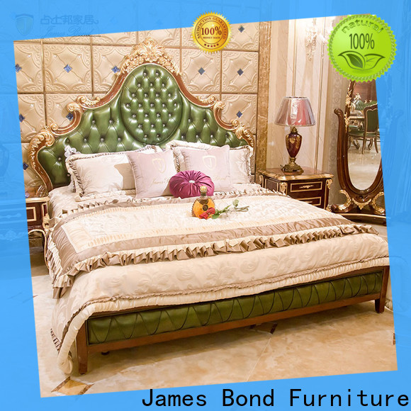 James Bond Latest italian design bed frames factory for hotel