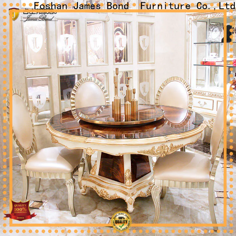 Latest solid european oak dining table classic factory for hotel