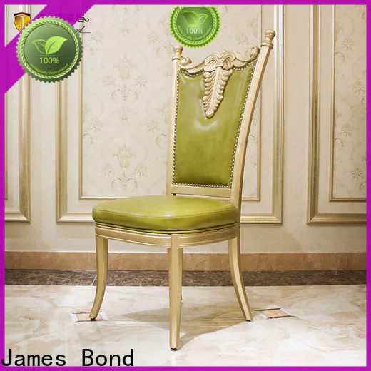 James Bond armrest） yew dining chairs supply for hotel