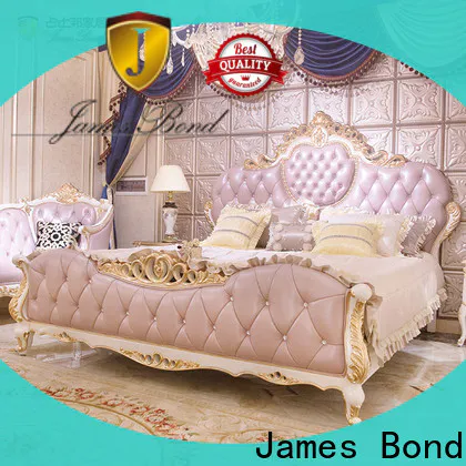 James Bond designs modern luxury bedroom furniture sets for business for hotel