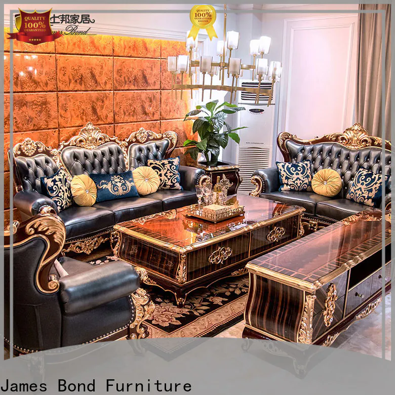 James Bond High-quality traditional sofas living room furniture factory for guest room