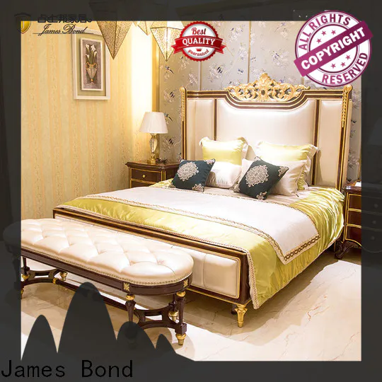 High-quality european bed furniture brown for business for home