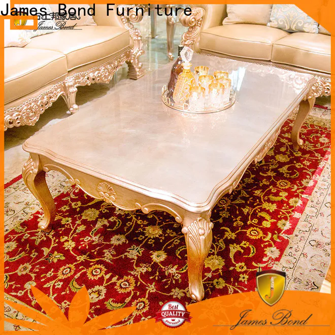 James Bond Best glass top modern coffee table for business for restaurant