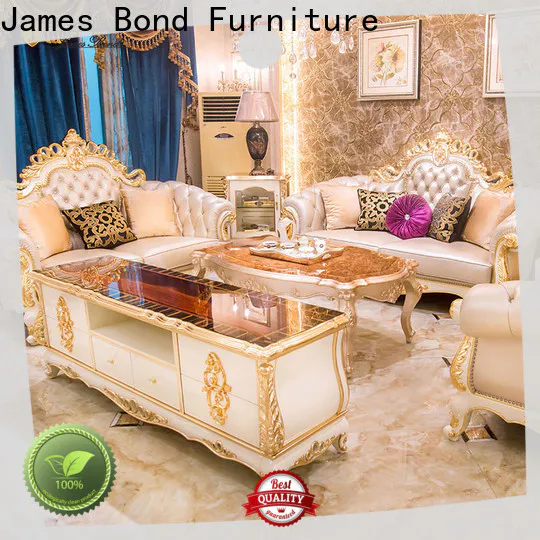James Bond Wholesale luxury leather sofas suppliers for hotel
