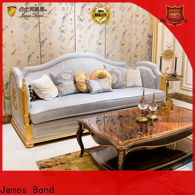 James Bond gold classic sofa set designs for business for home