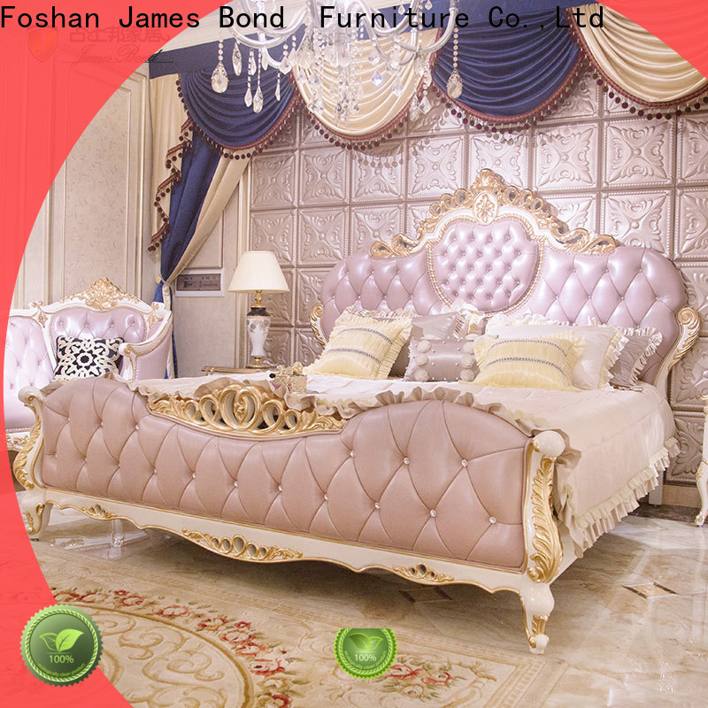 James Bond brown bedroom furnishing designs supply for villa