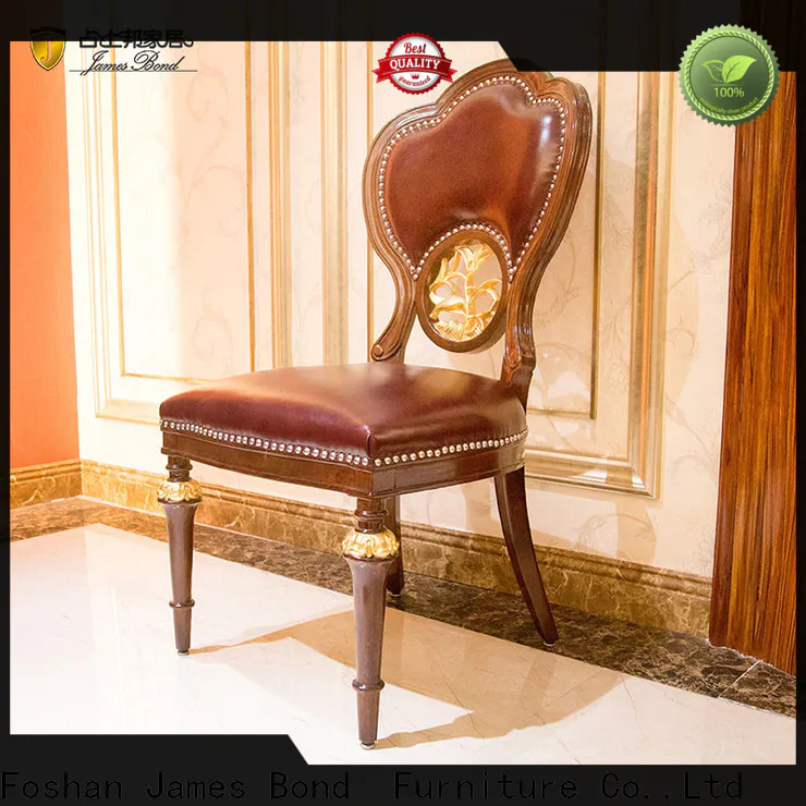 James Bond Custom cappuccino dining chairs manufacturers for restaurant