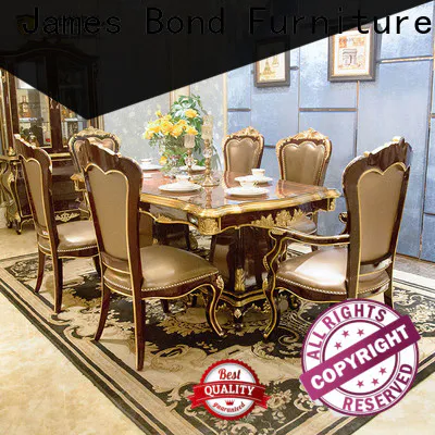James Bond Custom luxury glass table supply for restaurant