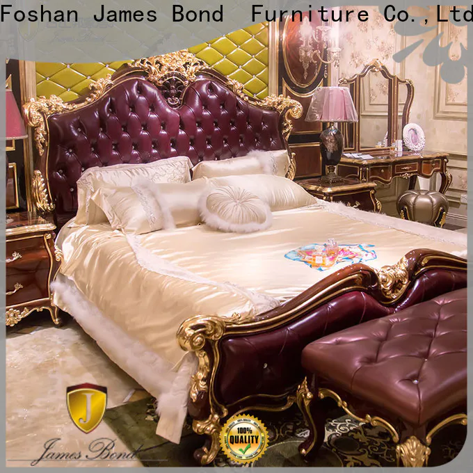 James Bond Custom double bed trundle bed frame company for villa
