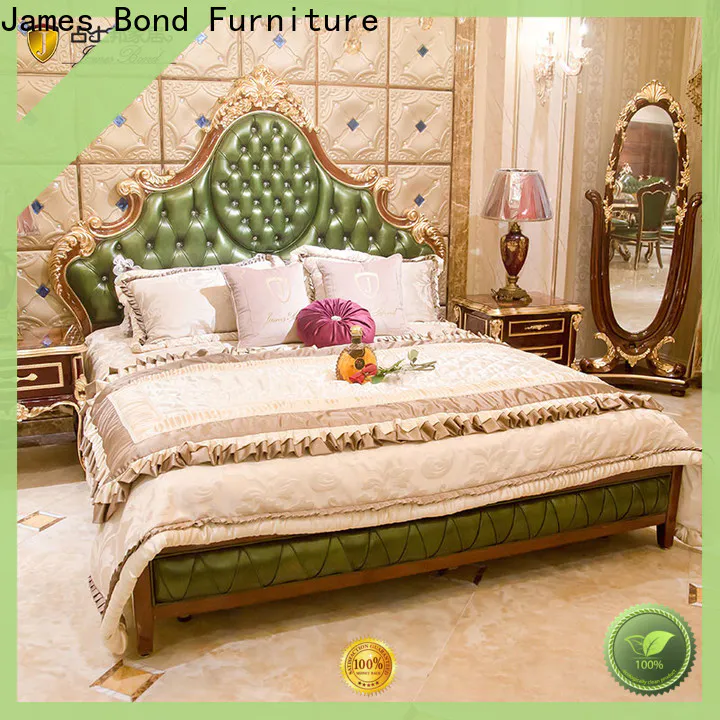 James Bond furniture14k luxury bedding sets queen supply for apartment