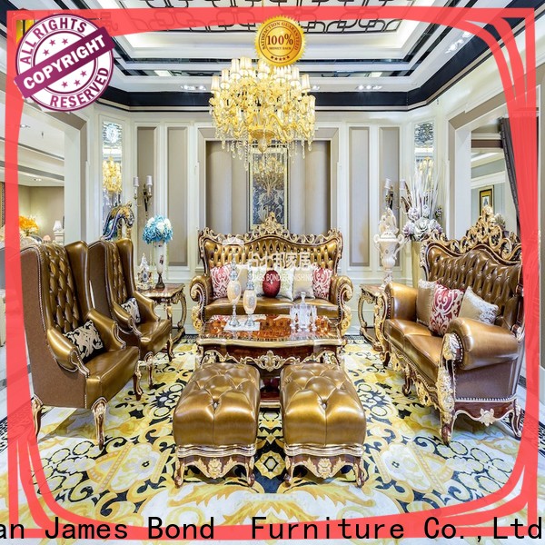 James Bond Custom traditional leather sectional sofas for business for church