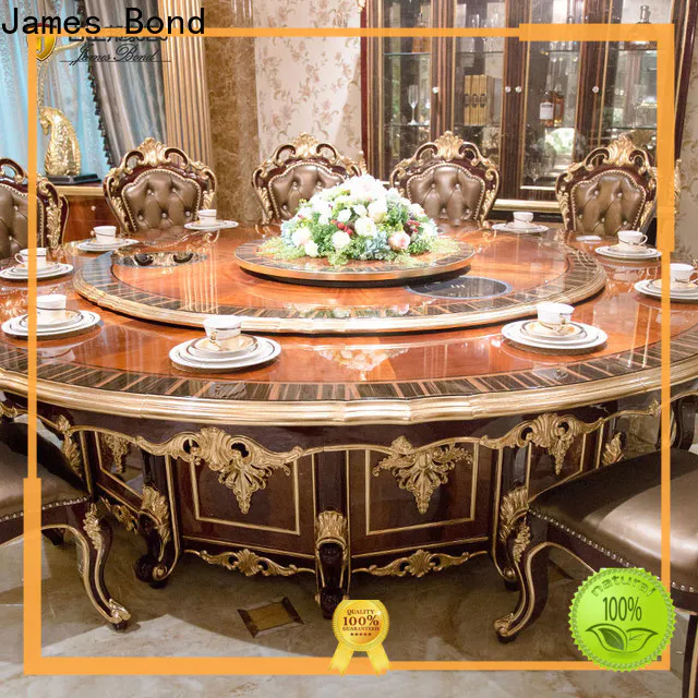 James Bond High-quality luxury dining sets supply for hotel
