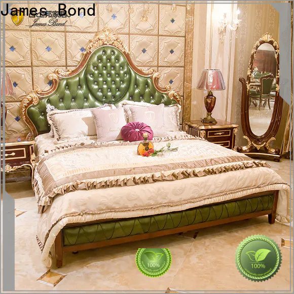 James Bond bedroom beige bed suppliers for home