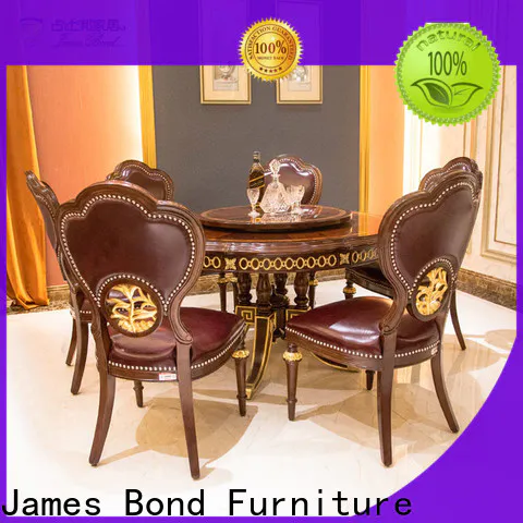 James Bond Wholesale luxury italian wood furniture company for restaurant