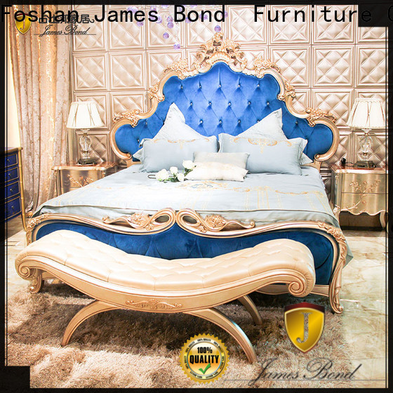 James Bond Custom italian canopy bed suppliers for home