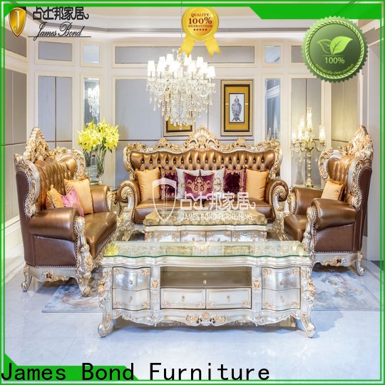 James Bond Wholesale yellow sofa factory for hotel