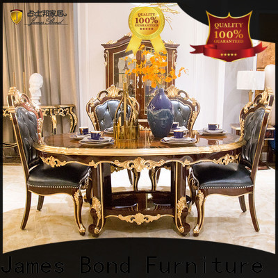 High-quality italian marble dining table set furnituretraditional for business for villa