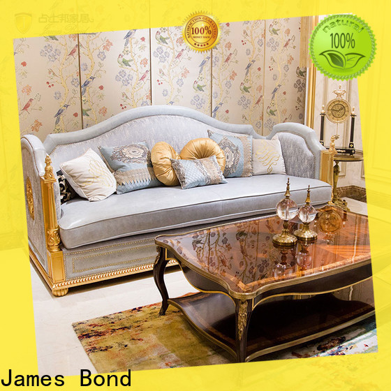 James Bond Best traditional brown sofa manufacturers for guest room