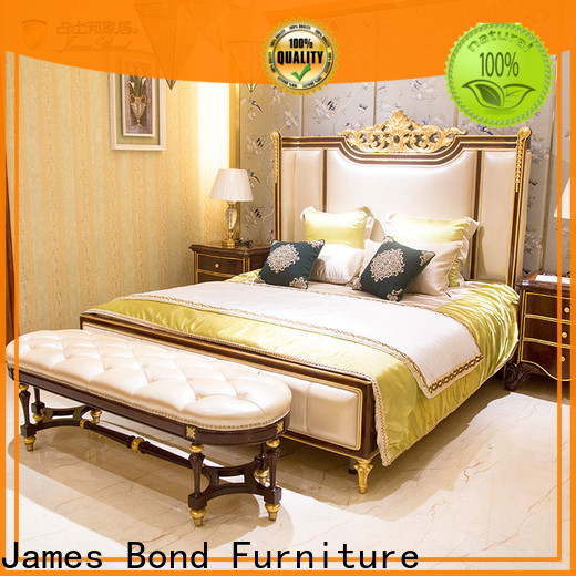 James Bond Top 2 mattress king size bed supply for hotel