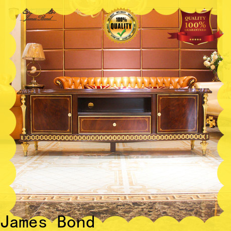 James Bond carving flat screen tv cabinet suppliers for home