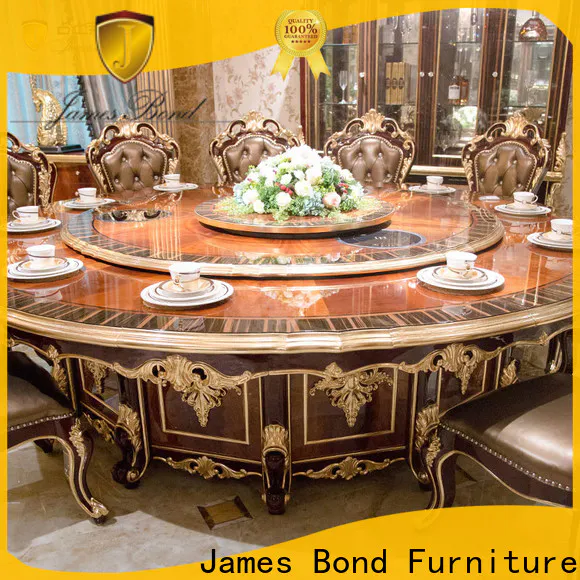 James Bond oval antique small dining table factory for hotel