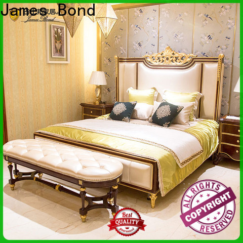 Best classic wooden bed designs modern factory for villa