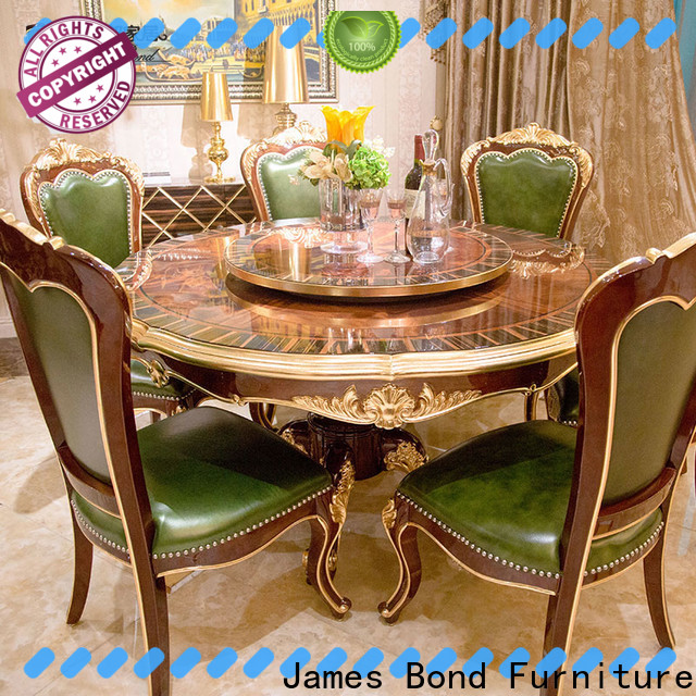 James Bond Best luxury dining room furniture sets suppliers for restaurant