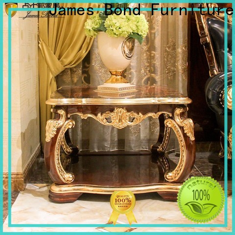 James Bond wood modern furniture coffee table factory for restaurant