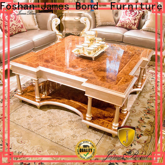 James Bond resin modern coffee table with drawers company for restaurant