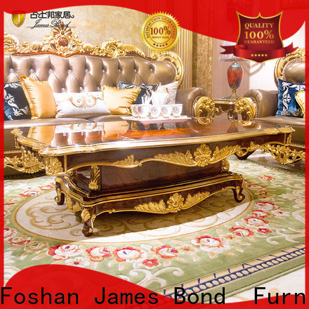 James Bond coffee traditional glass coffee table factory for restaurant