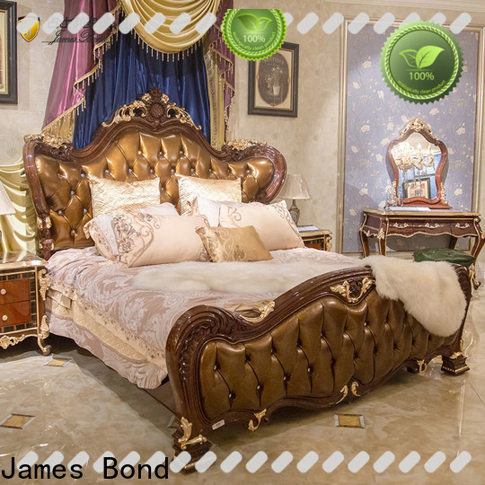 James Bond english modern bed sheet factory for villa