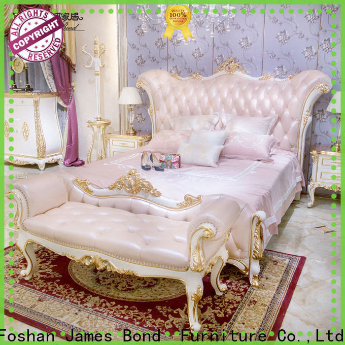 James Bond High-quality luxury bedroom furniture brands factory for home