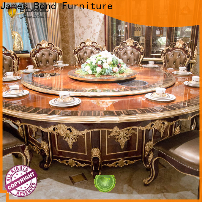 James Bond dining copper dining table for business for restaurant