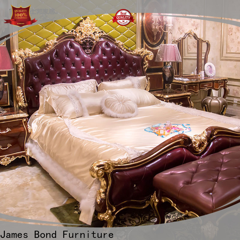 James Bond luxury european style bedroom furniture for business for villa