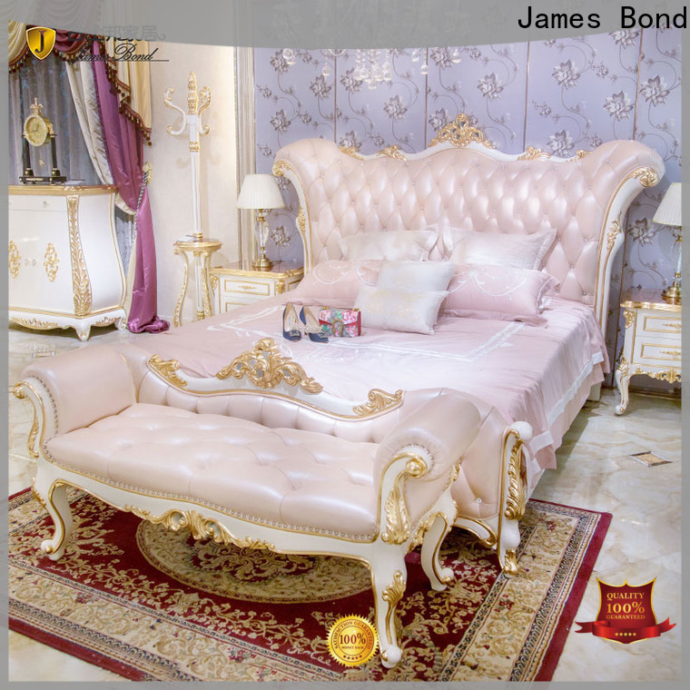 James Bond Latest master bedroom classic designs manufacturers for apartment