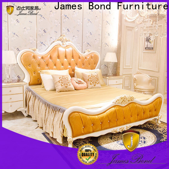 James Bond bed italian wood bedroom set manufacturers for hotel