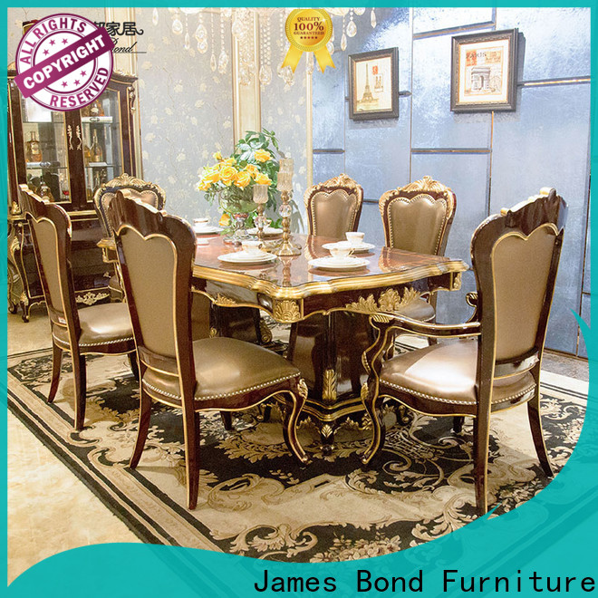 Best luxury classic dining table wood suppliers for hotel