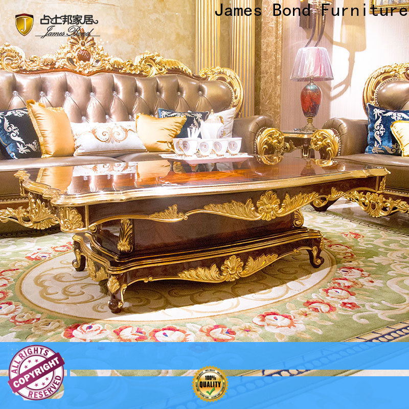 James Bond gold occasional coffee table manufacturers for home