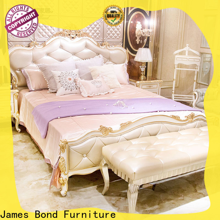 James Bond Latest italian leather bed manufacturers for villa