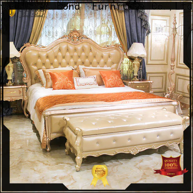 James Bond modern italian king size bed suppliers for home