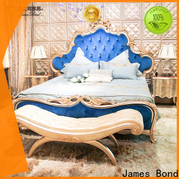 James Bond New european double bed factory for home