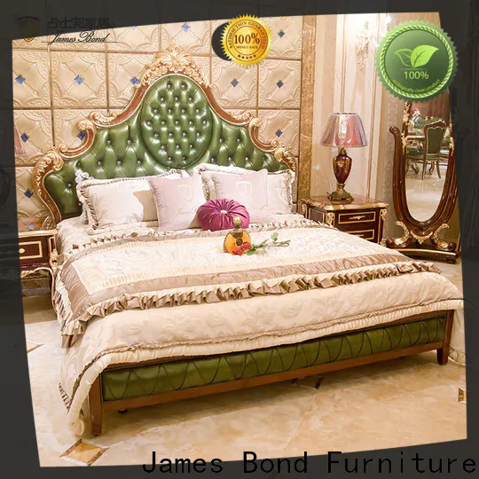 James Bond green classic bed furniture suppliers for apartment