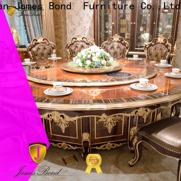 James Bond High-quality dining table size supply for hotel