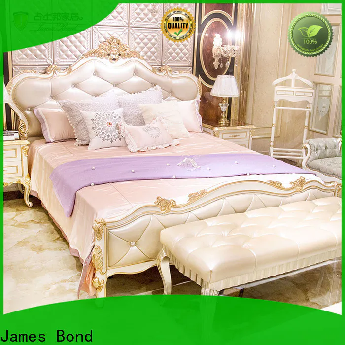 New blue bed bed suppliers for villa