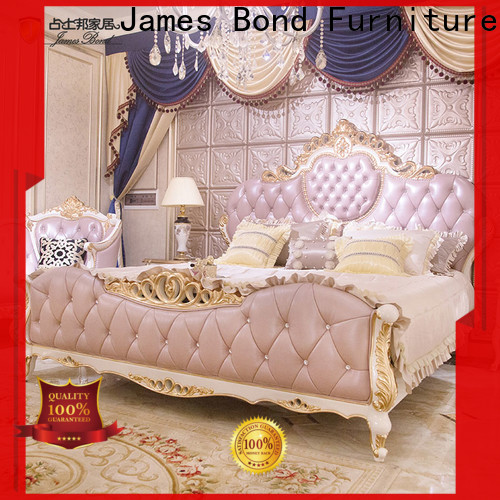 James Bond Top modern luxury beds factory for apartment