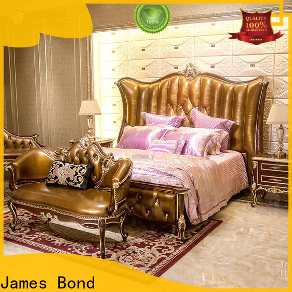 James Bond wooden italian bedroom furniture online manufacturers for villa